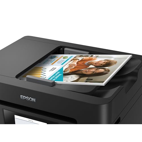 Epson WorkForce Pro WF-4740 Wireless All-in-One Color Inkjet Printer, Copier, Scanner with Wi-Fi Direct, Amazon Dash Replenishment Ready