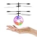 Flying Ball, YYZP Children Flying Toys, RC infrared Induction Helicopter Ball Built-in Shinning Color Changing LED Lighting for Kids, Teenagers