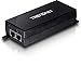 TRENDnet Gigabit Power Over Ethernet Plus Injector, Converts Non-Poe Gigabit to Poe+ or Poe Gigabit, Network Distances Up to 100 M (328 ft.), TPE-115GI