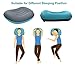 MARCHWAY Ultralight Compact Inflatable Camping Pillow - Soft Compressible Portable for Outdoor Camp, Travel, Sport, Hiking, Backpacking