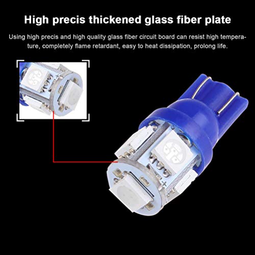 2 cciyu+T10+5+5050+SMD+Bulb+Instrument