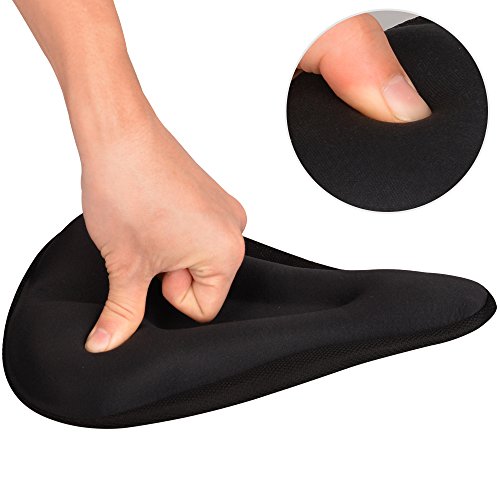 image for Bike Gel Seat Cushion Cover Comfortable Bicycle Saddle Pad Oziral Prem
