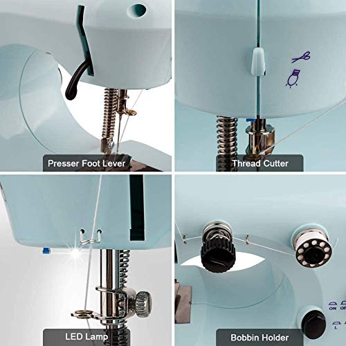 Mini Portable Sewing Machine, Multifunctional Household Sewing Machine