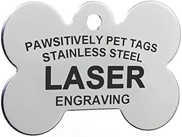 Pet Supplies Custom Stainless Steel Pet Id Tags Front And Back