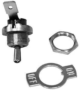 Amazon.com: Toggle Switch/Kill Switch Single Wire Self Ground 15/32 MTN