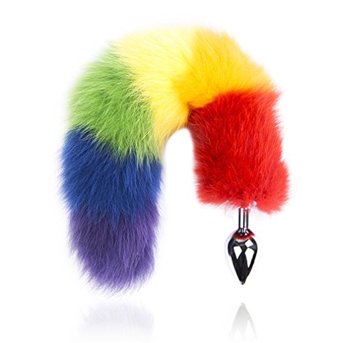 LAO.RX Restraint Kit three size fox tail anal plug butt plug cosplay bdsm game toys