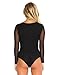 iHeartRaves Black Weave Me Alone Strappy Mesh Rave Bodysuit