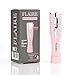Silky Touch Women's Painless Hair Remover Shaver, Nose Hair Trimmer, Wet/ Dry Cordless , Skin, Nose Ear Face Leg Armpit Arm Bikini Line Waterproof, Mini Portable, Travel size, Tweezer