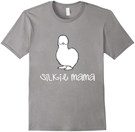 Men's Silkie Mama - Silkie Chickens Shirt - Silkies 2XL Slate