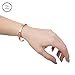 Friendship Bracelet Best Friend Gift | Rose Gold Bracelet includes Gift Box (Best Bitches Forever - 1 pack)