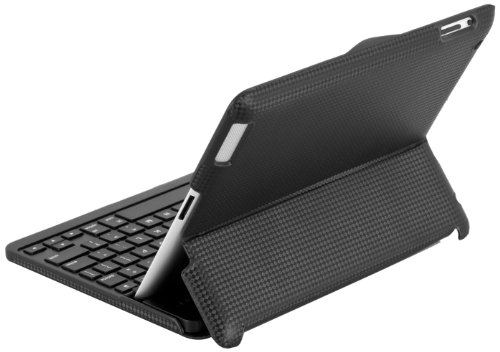 ZAGG ZAGGfolio Case with Bluetooth Keyboard for Apple iPad 2 / iPad 3 - Carbon/Black
