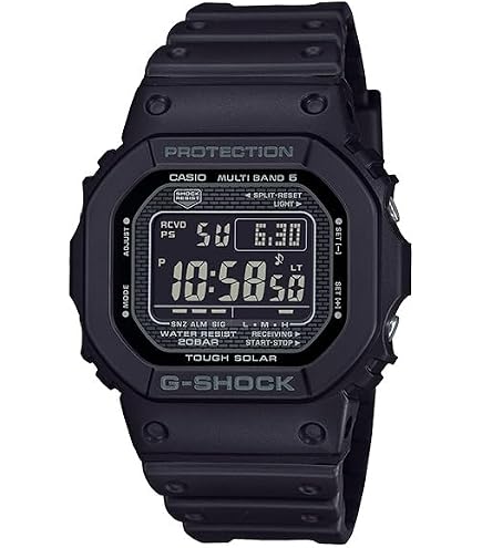 Amazon.com: Casio DW-H5600-1 Black bio-Based Resin Digital Quartz