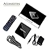 Android 8.1 TV Box 4GB DDR4 Ram 64GB ROM EstgoSZ H96 Max X2 Smart 4K TV Box Amlogic CPU Support HDMI 2.1/H265 VP9 Video Decoding/Dual WiFi 2.4G 5.0G/100M Ethernet/BL/USB3.0 Set Top Box
