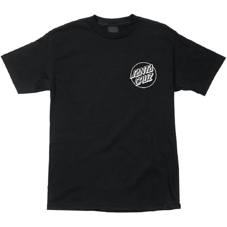 SANTA CRUZ Classic Dot Chest S/S Lightweight T-Shirt Black