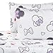 Amazon Basics by Disney Minnie Mouse Purple Love Bed Sheet Set, Full