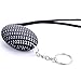 Emergency Personal Security Alarm keychain,iDaye 120DB Imitation carbon fiber Mosaic Safety Guard Supplies,Self-Defens Siren,Protection Device work for kids/elderlies/owls and adults,Bag Decoration
