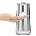 simplehuman Foam Cartridge Sensor Pump with Lavender Hand soap, Brushed high-Grade Stainless Steel