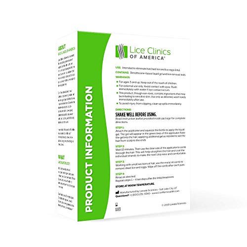 Lice Treatment Kit by Lice ClinicsGuaranteed to Cure Lice, Even Super LiceSafe, NonToxic
