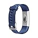 moreFit Slim HR Plus Band, Adjustable Replacement Strap Slim HR Plus Smart Wristbands, Blue