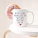 YouNique Designs 7 Year Anniversary Coffee Mug for Her, 11 Ounces, 7th Wedding Anniversary Cup For Wife, Seven Years, Seventh Year, 7th Year
