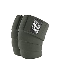 Rodilleras RitFit (par)   Ideal para sentadillas, levantamiento de pesas, levantamiento de pesas, entrenamiento cruzado, compresión y soporte elástico   para hombres y mujeres   Bolsa de transporte adicional