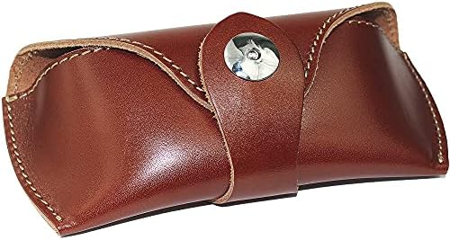 Leather Glasses Case Tuscany Brown