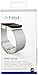 Fitbit Blaze Accessory Band, Leather, Mist Grey, Large