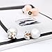 Stud Earrings Fashion Jewelry Daisy Perfume Design 0.63