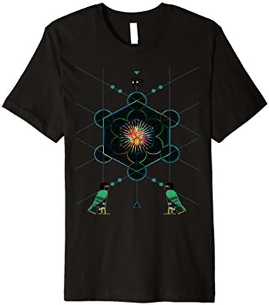 Premium Egyptian Metatron Cube Sacred Geometry T-Shirt