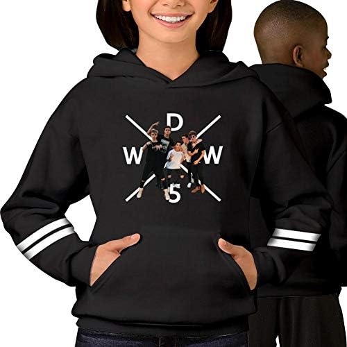 W-why_Dont-We Boys Girls Hoodie Hooded Sweaters Printed Pocket Youth Kids Sweatshirt