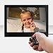 NIX Advance 10 Inch USB Digital Photo Frame - HD IPS Display, Auto-Rotate, Motion Sensor, Remote Control - Mix Photos and Videos in The Same Slideshow