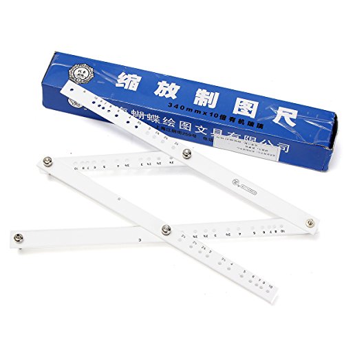 KISENG 34cm Artist Pantograph Copy Drawing Reducer Enlarger Tool Art Craft for Office