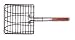 Charcoal Companion SS-100-40 Triple Fish Grilling Basket / 11 by 11 inches – Barbecue Fish Easily