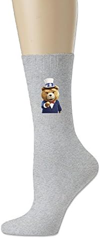 Adult Funny Bad Ted 2 Movie 2015 Casual Sock Athletic Sock (3 Colors:black White Gray)