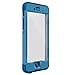 Lifeproof NÜÜD SERIES iPhone 6s ONLY Waterproof Case - Retail Packaging - CLIFF DIVE (BEACHY BLUE/CLEAR/STORMY SEAS BLUE)