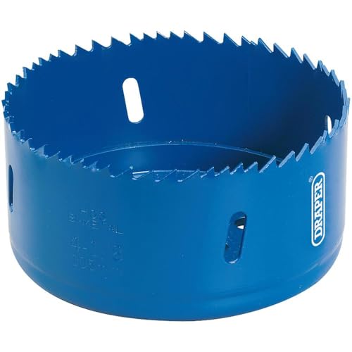 Draper 41094 Expert HSS Bi-Metal Holesaw Blade, 105mm, Blue