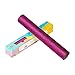 Glitter Heat Transfer Vinyl HTV Rolls 12inx5ft, Iron on HTV Vinyl Compatible with Silhouette Cameo & Cricut by TransWonder (Deep Magenta)