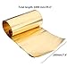 KINGSO Brass Metal Foil Roll Art Craft Gold 20x100cm/7.9x39.4in