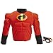 The Incredibles 2 Mr Muscle Shirt Deluxe Dress up Set with Sound Effects (74946-PLY)