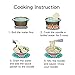 Asha Healthy Ramen Noodles, Wide Size Hakka Flat Noodles, Fried Soybean Sauce Flavor, 5 Pouches Per Servings, 3.35 Ounce (95 grams), Pack of 1