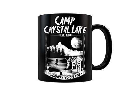 Friday the 13th Coffee Mug - Perfect for any coffee drinking slasher fan! (Black)