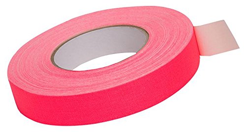 Matt Cloth Fluorescent Gaffer Tape 25mm x 25m Pink