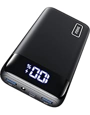 INIU Portable Charger, USB C 22.5W PD3.0 QC4.0 Fast Charge 20000mAh Power Bank, LED Display Battery Pack with Flashlight Compatible with iPhone 13 12 11 Pro X 8 Samsung S20 S10 Google LG iPad Tablet