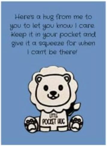 Mixed Media - Pocket Hug (Lion)