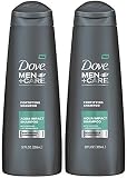 Dove Men's Care Fortifying Shampoo, Aqua Impact 12 Ounce (Pack of 2)