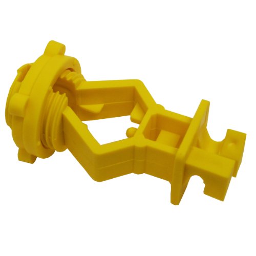 Fi-Shock ITSOY-FS Screw-On T-Post Insulator, Yellow