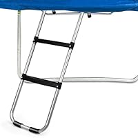 Gardenature Trampoline Ladder-2 Steps Wide-Step Ladder