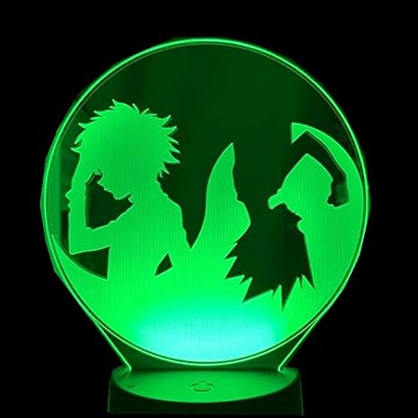 Amazon Co Jp 家の装飾 アニメハンターxハンター3dランプアクションフィギュアゴンフレデキスキラピカ久岡ヒューマン寝室装飾hxh置物モデル Color 9 ホーム キッチン