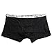 JARLIF Mens Boxer Briefs - 4 Pure Color Pack Soft Cotton Underwear