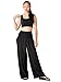 Orient Trail Women's Hippie Bohemian Boho Yoga Wide Leg Harem Pants XX-Large Solid Black